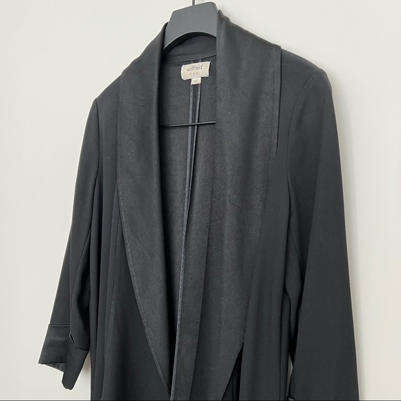 ARITZIA Wilfred Black Chevalier Jacket - Picture 11 of 13